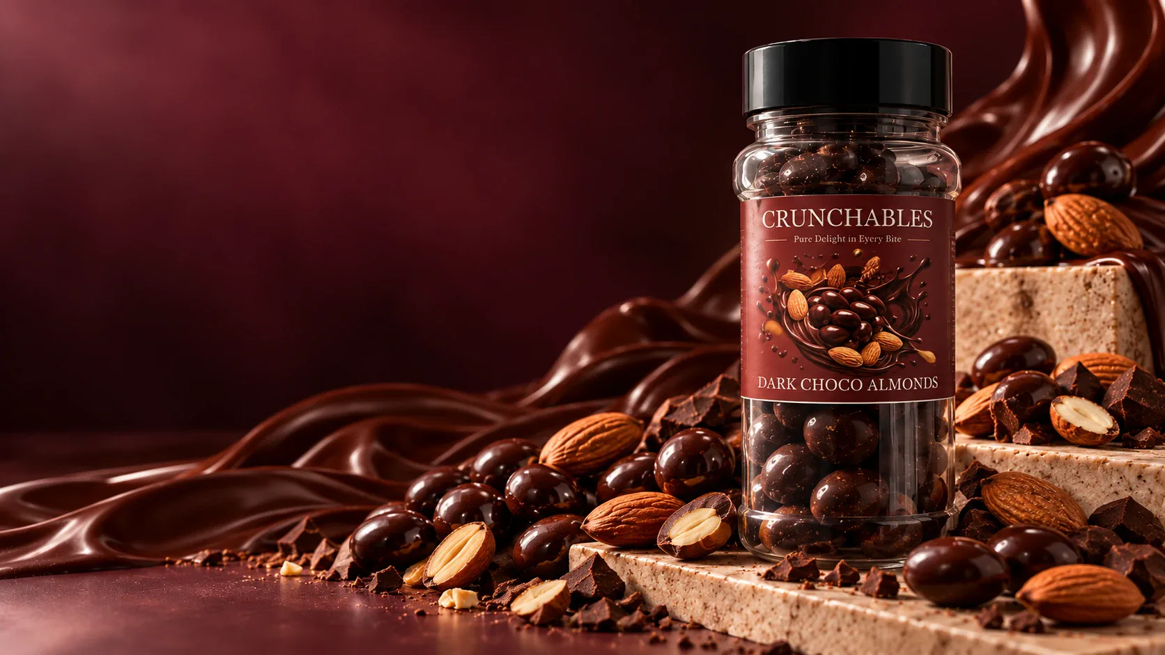 Dark Choco Almonds